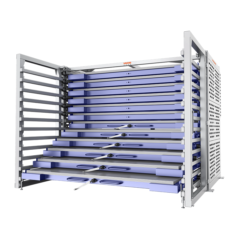 Elektrisk skuffetype Pladestativ