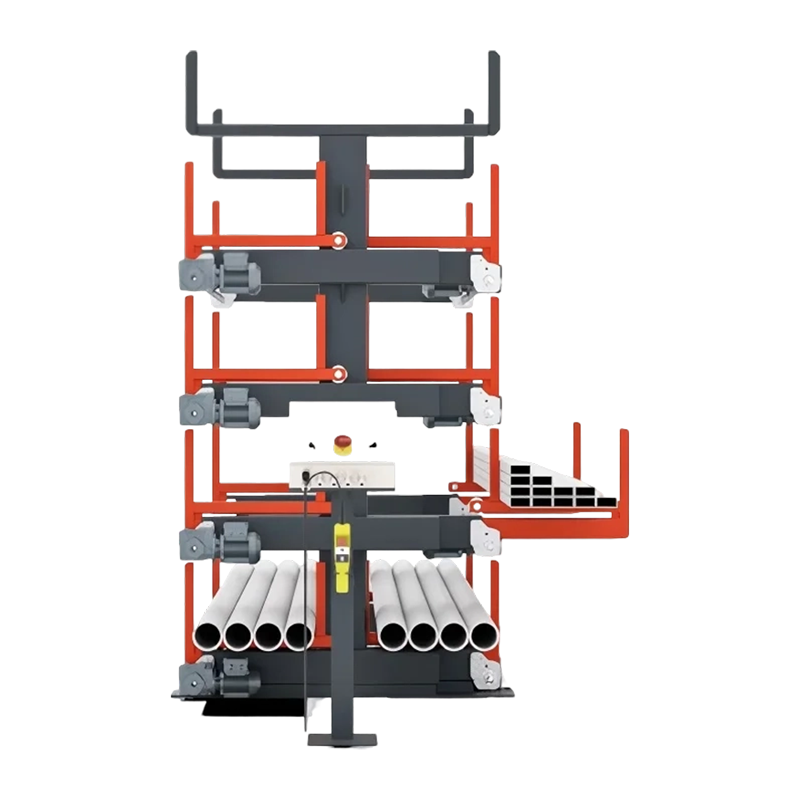 Høj pladsudnyttelse Pull-Out Cantilever stativer