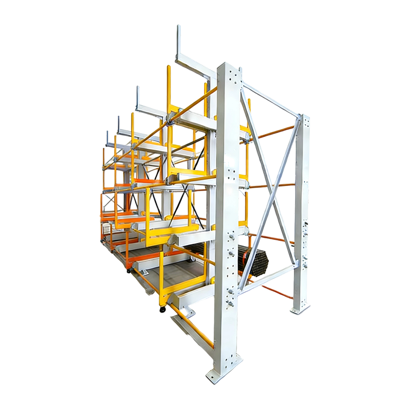 Kraftige Cantilever stålopbevaringsreoler